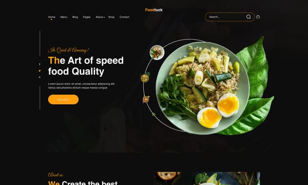 FoodTuck - Restaurant Platform